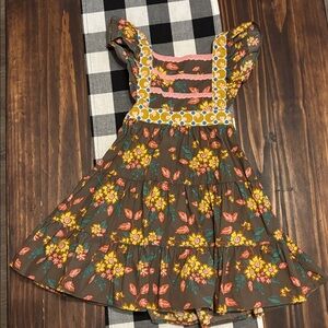 Wildflowers Clothing Girls Size 6 Vintage Vivian Pocket Full of Wonder Dress